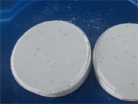 trichloroisocyanuric acid multi-function tablet